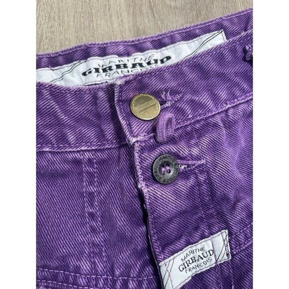 High Rise Purple Women's Jeans - Picture 3 of 10